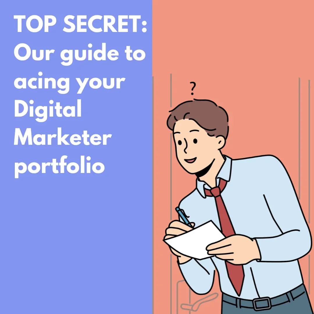How to smash your Digital Marketer portfolio