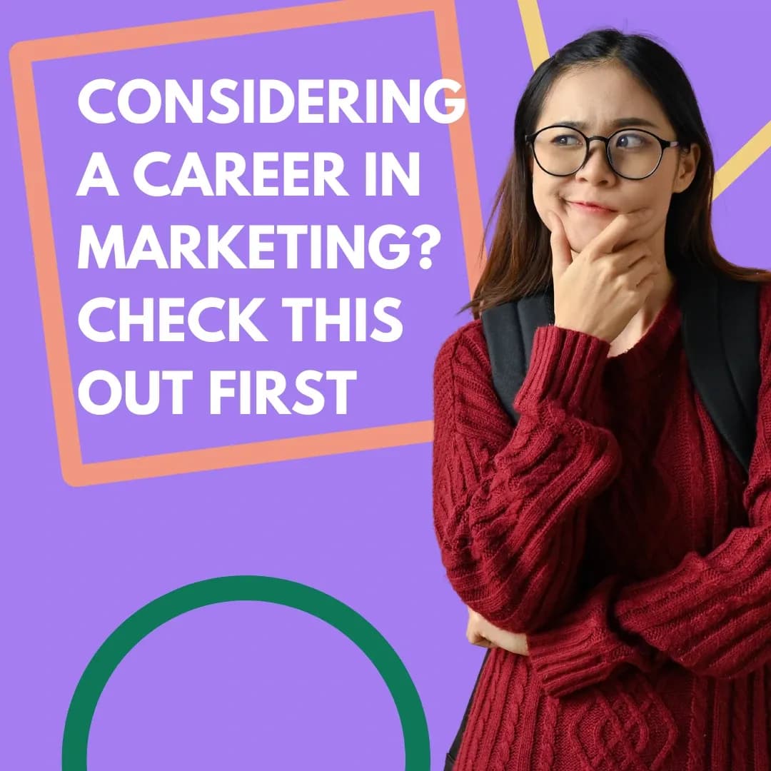 marketing career?