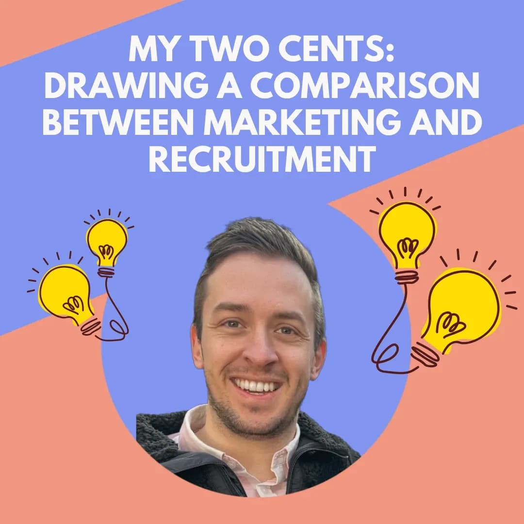 Andy Smithson drawing comparisons between recruitment and marketing